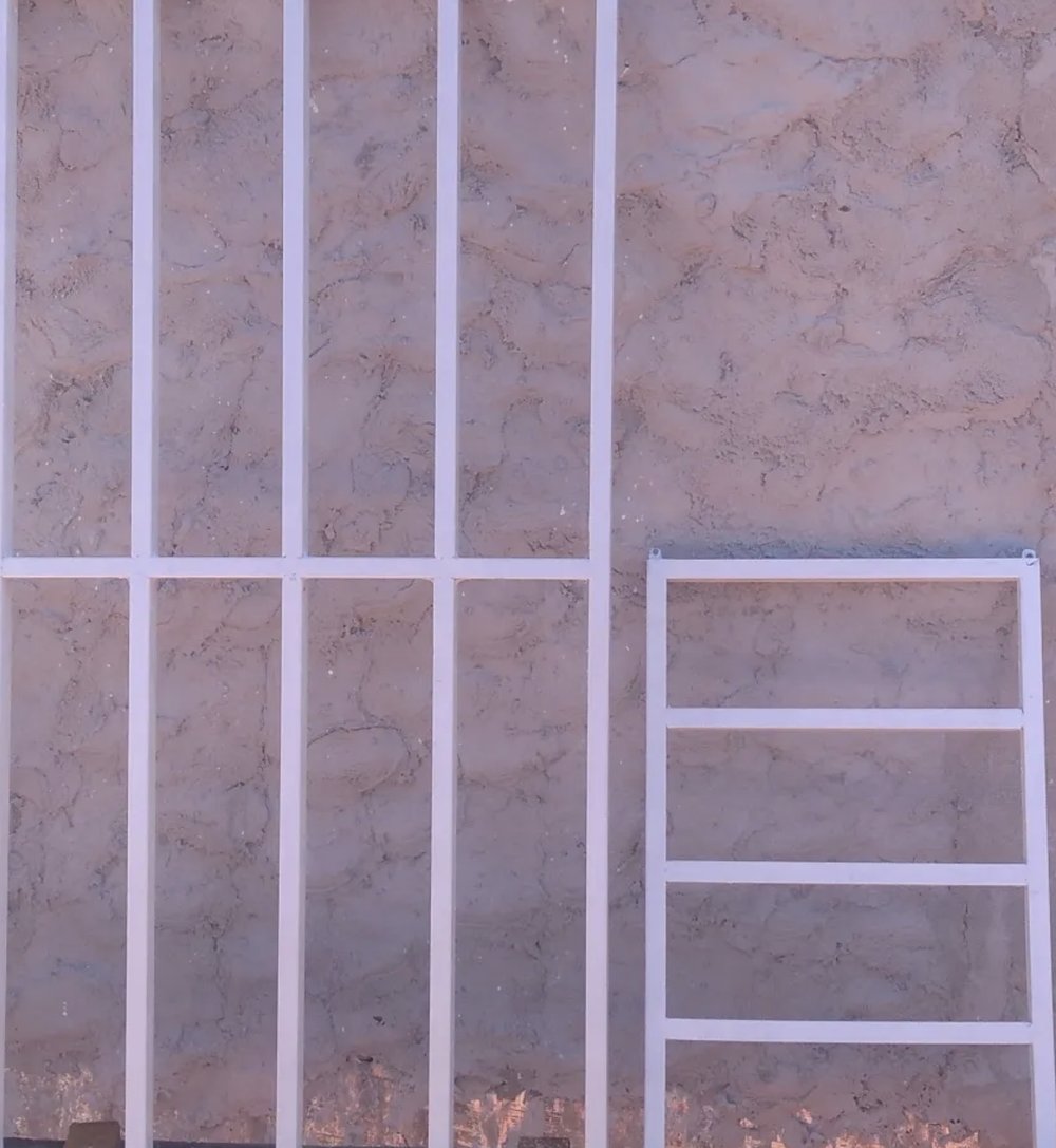 Rejas de hierro para puerta y ventana instaladas por Bruno Cabrera